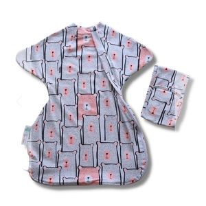 Baby Loves Sleep’s Sleepy Hugs Original Transition Swaddle organic cotton 3-6 m